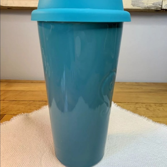 Teal Blue STEEPED TEA/Sipology Ceramic Travel Mug/Cup - Picture 8 of 9